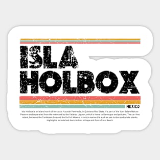 Isla Holbox Mexico Sticker